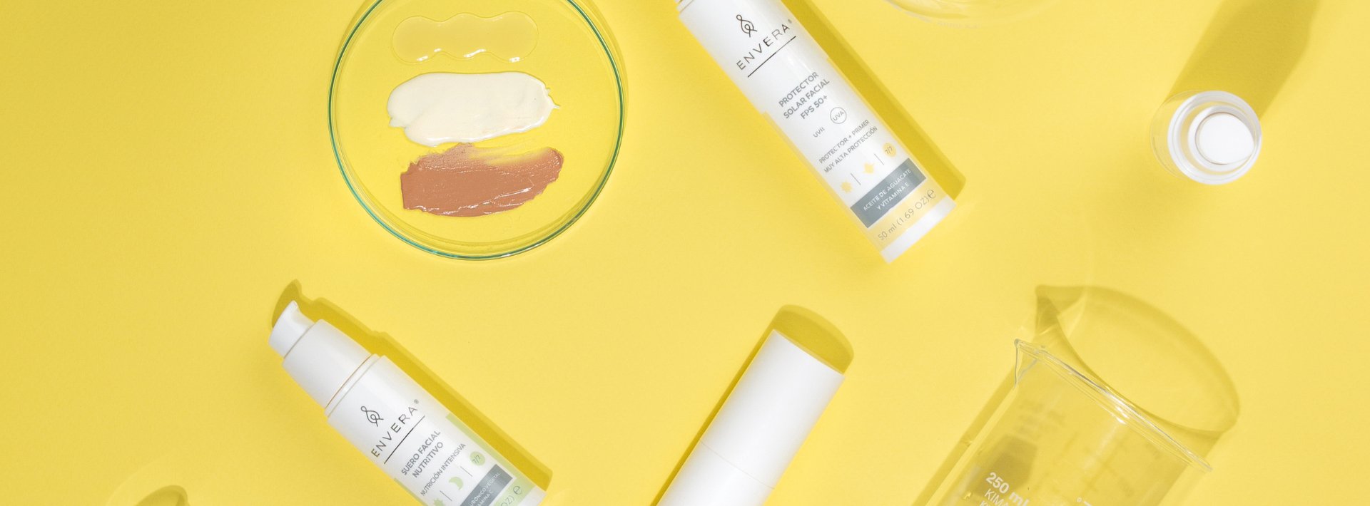 Cremas Faciales y Protectores Solares | Envera