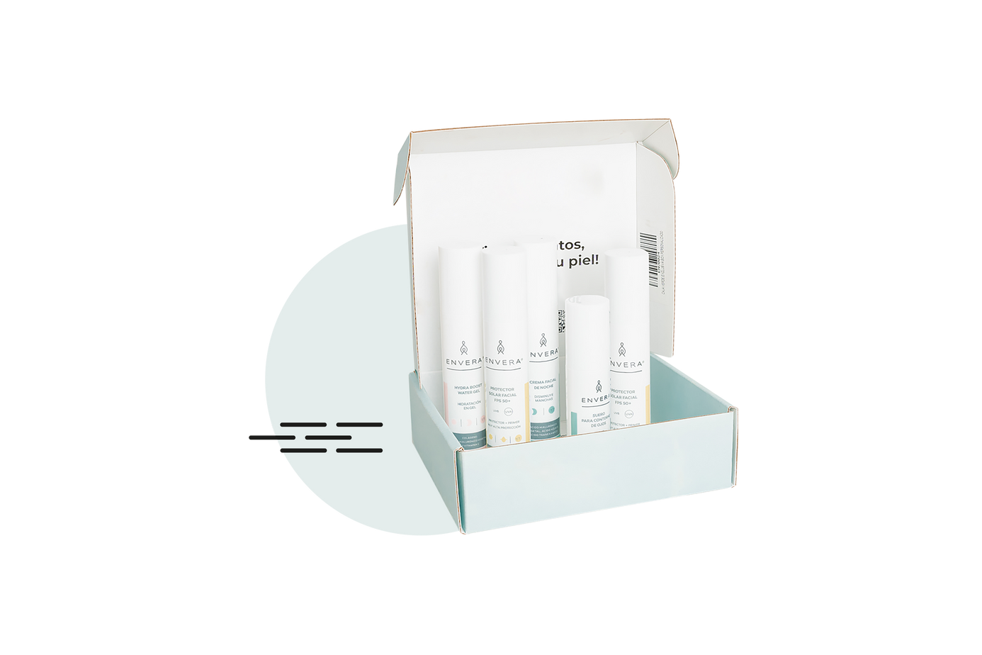 Protector Solar, Sueros Faciales y Crema de Noche | Envera