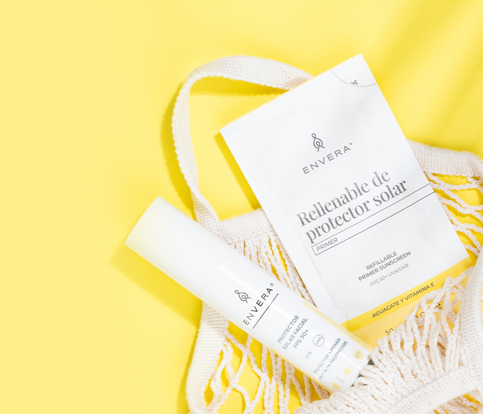 Protector Solar, Sueros Faciales y Crema de Noche | Envera