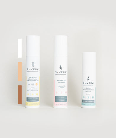 Crema Protectora Solar, Sueros Faciales y Crema de Noche | Envera