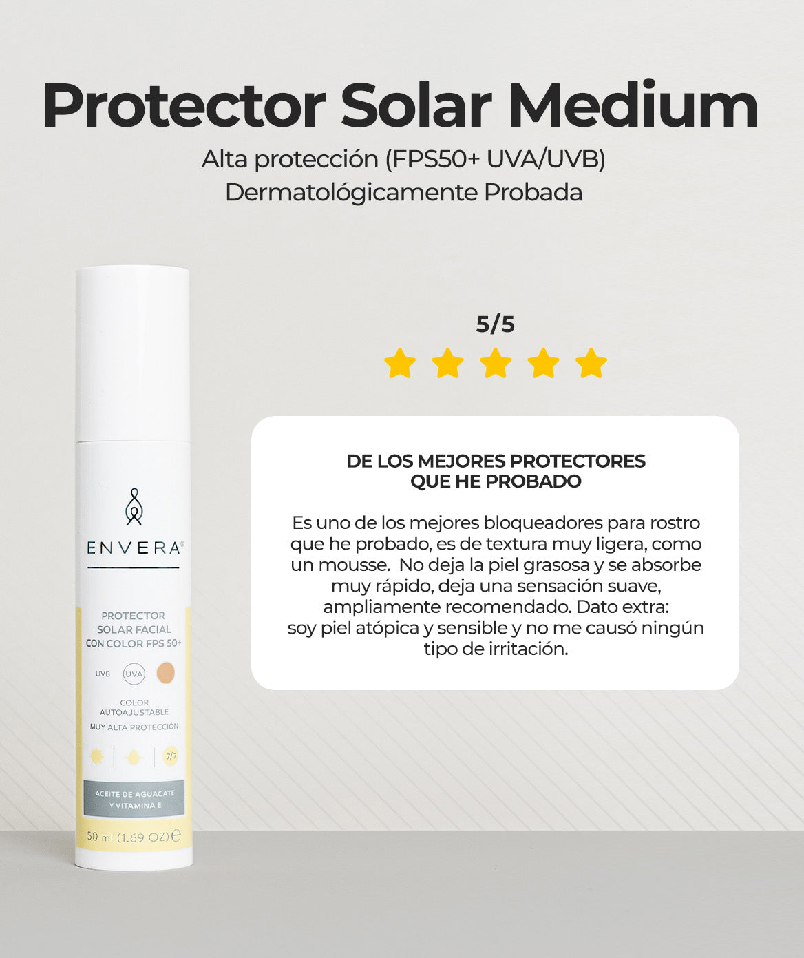 Protector Solar | Envera