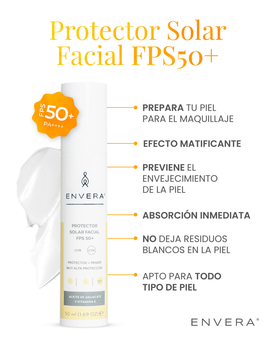 Protector Solar para Pieles Sensibles FPS 50+ UVA/UVB